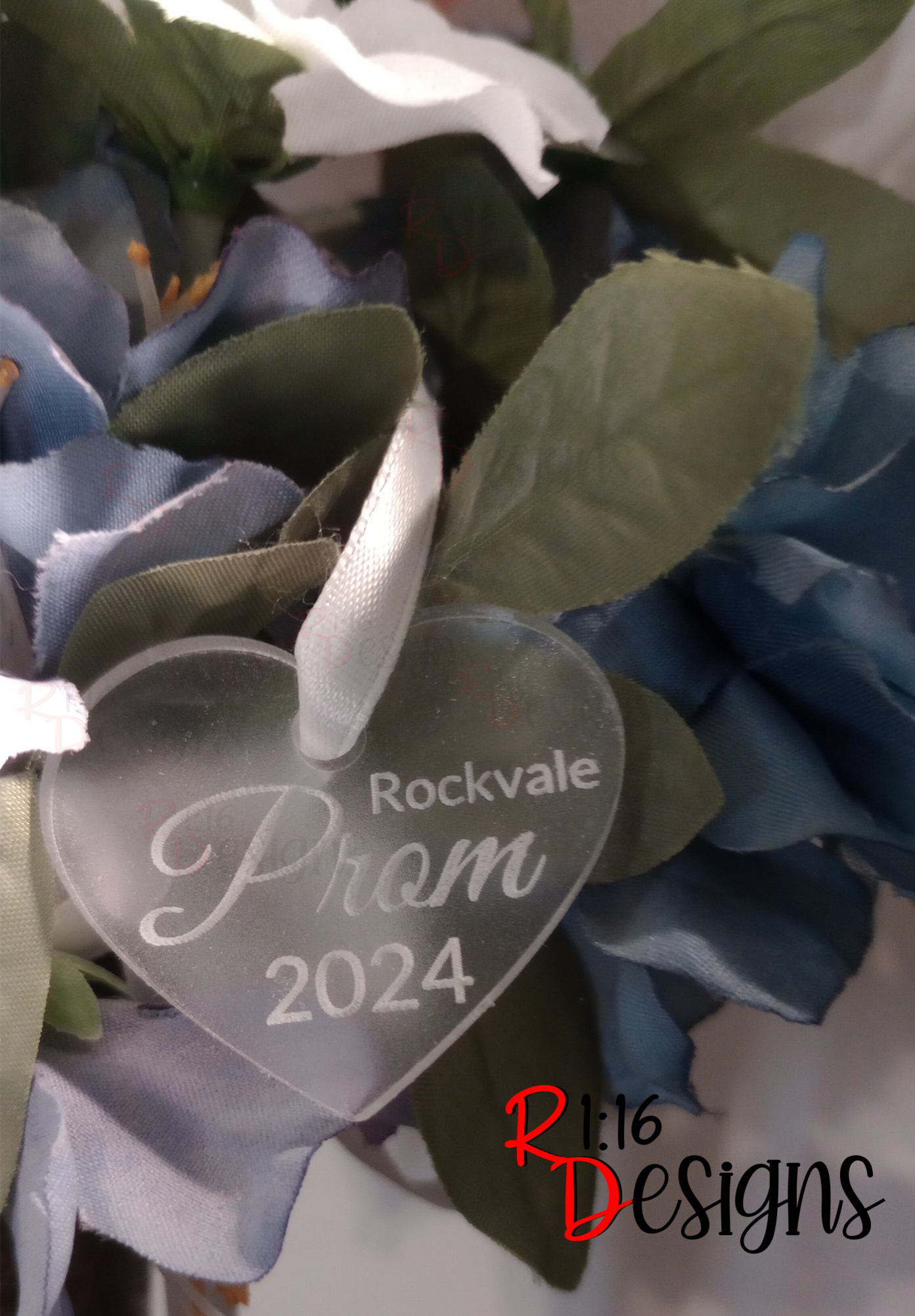 Prom Charms - Frosted Acrylic