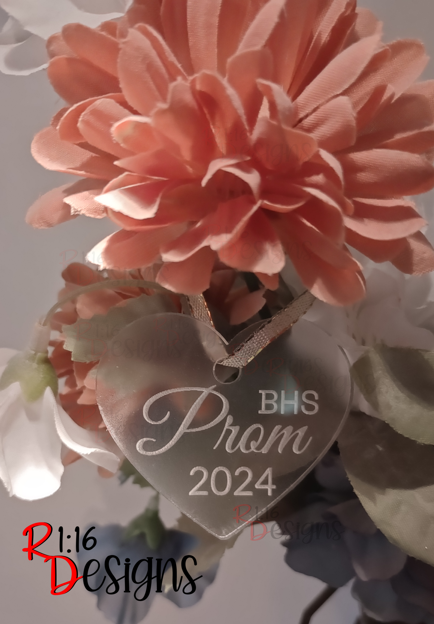 Prom Charms - Frosted Acrylic