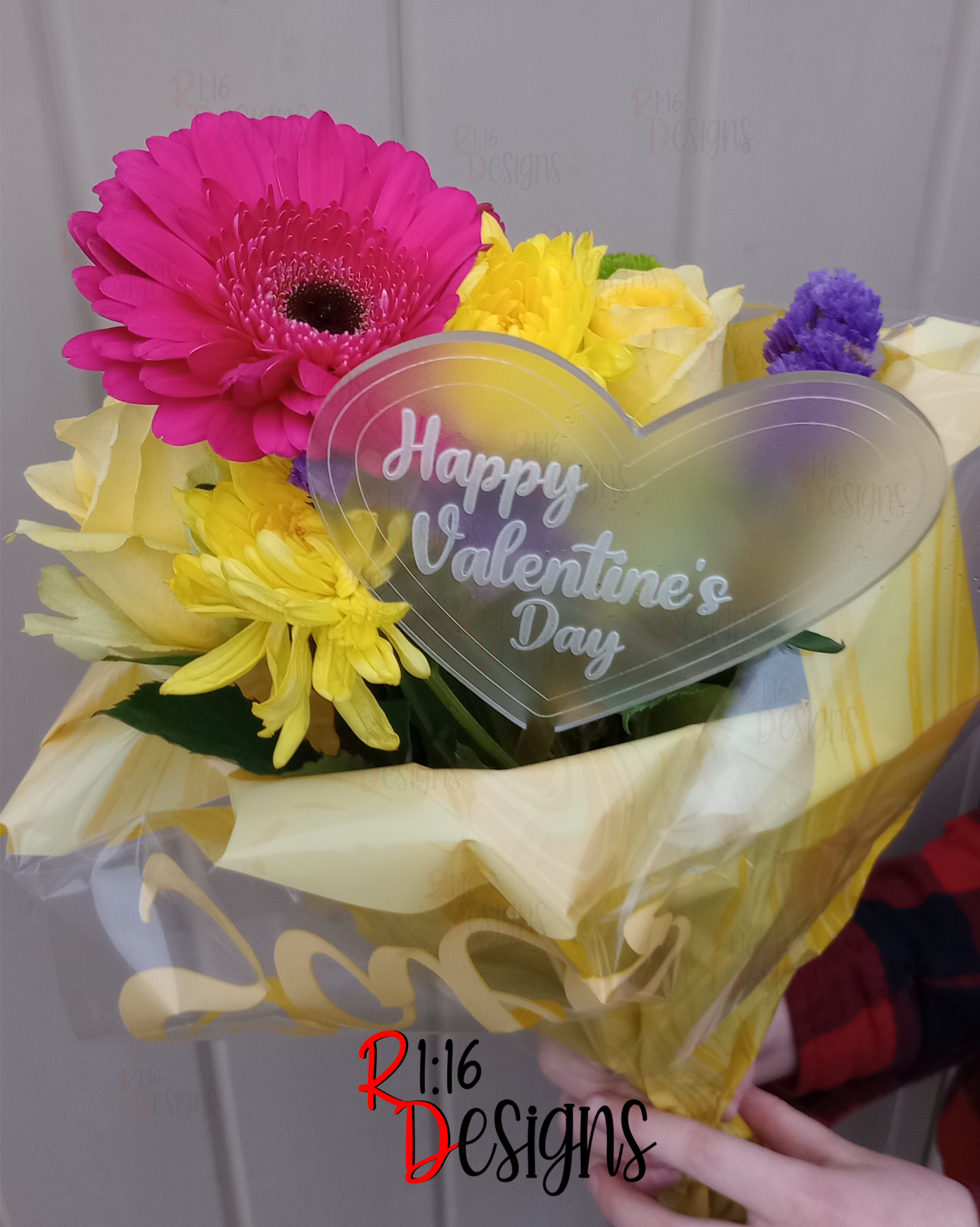 Heart Floral Pick
