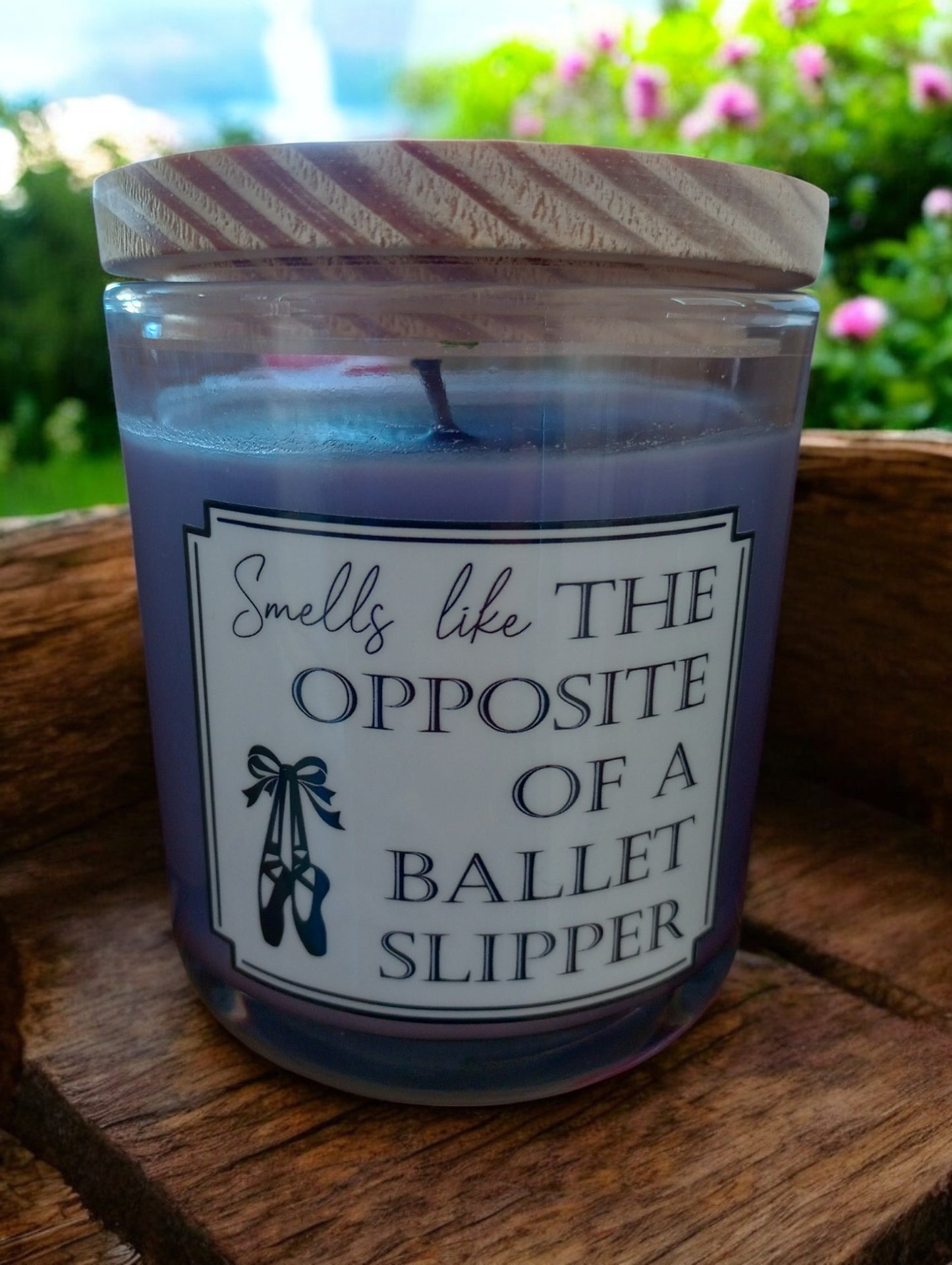 Ballet Slipper Candle