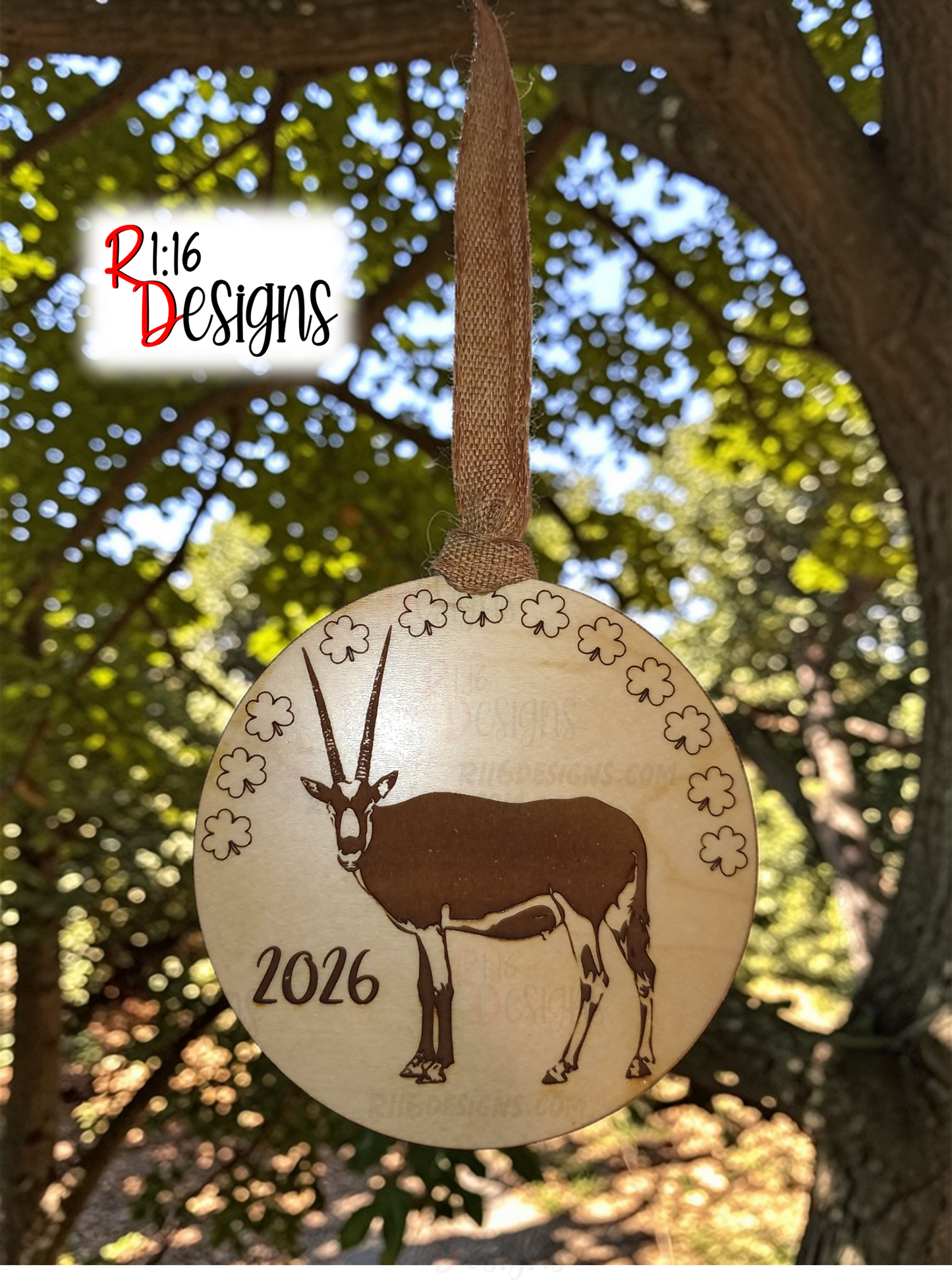 Oryx 2026 Ornament