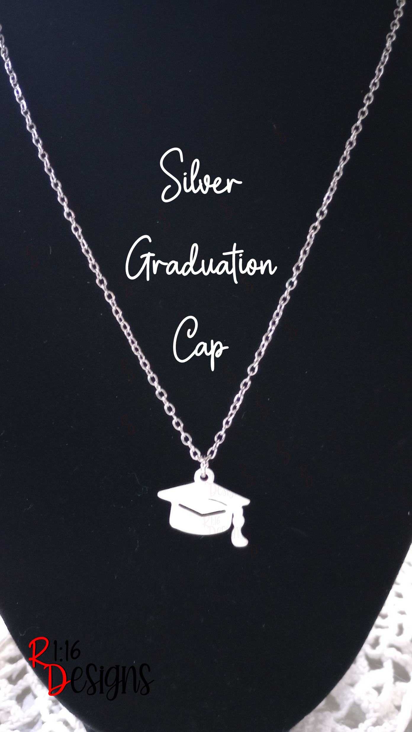Graduation Cap Necklace