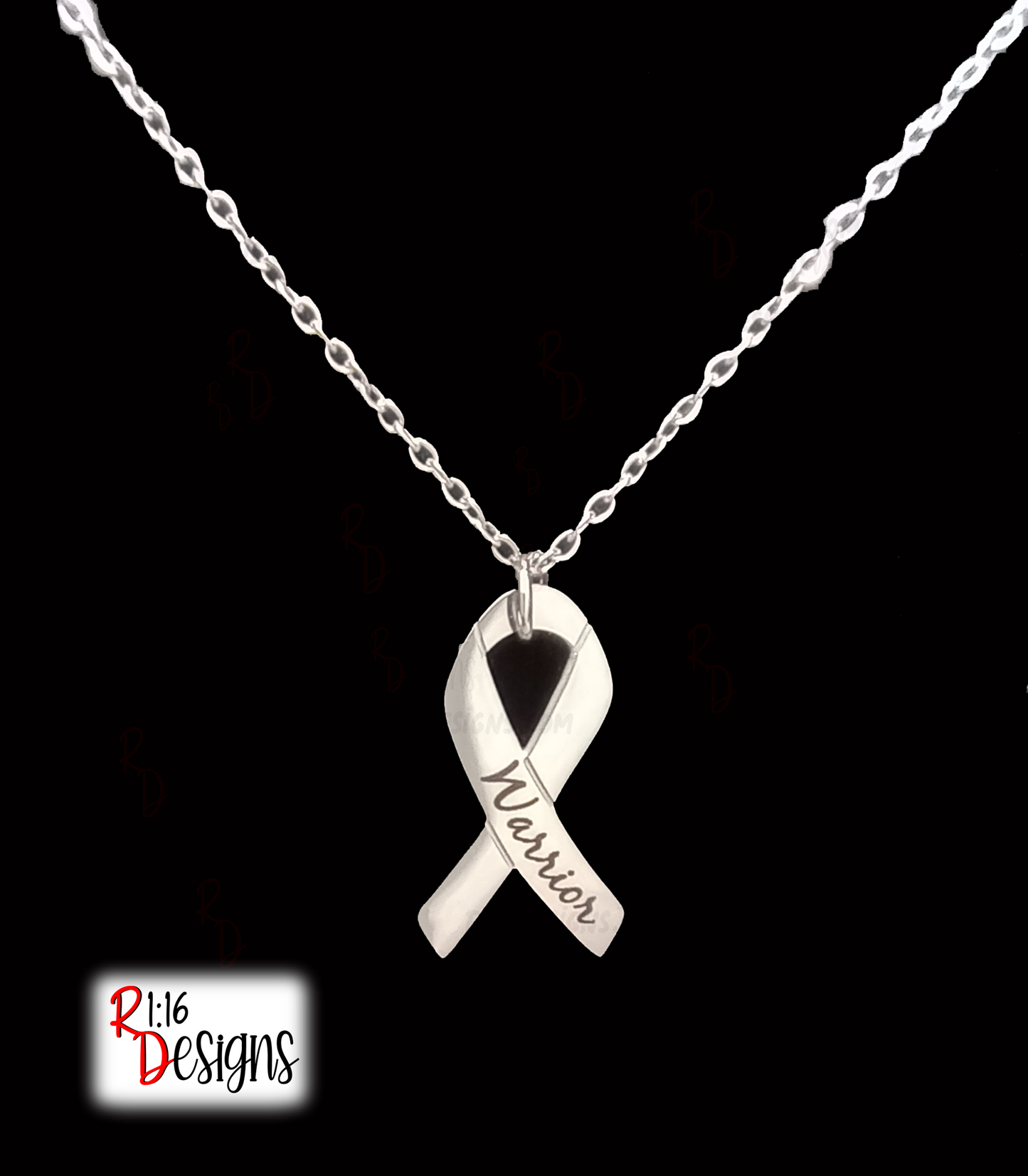 Cancer Awareness Ribbon Necklace