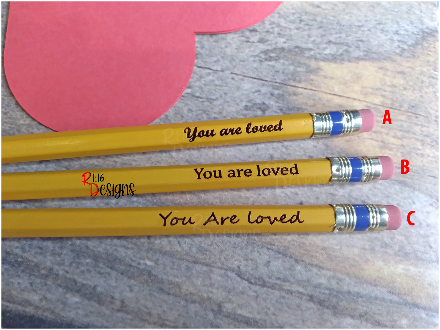 Personalized Erasable Colored Pencils