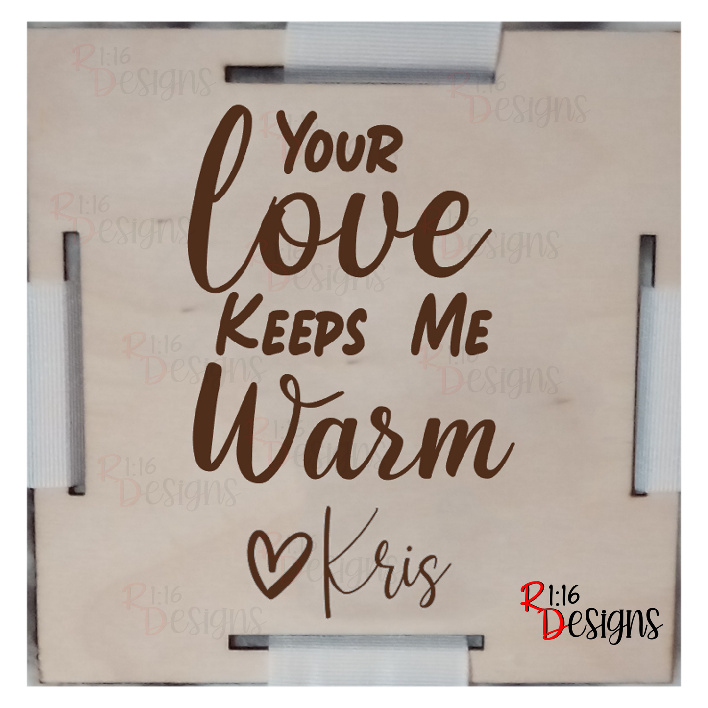 Valentine's Blanket Tags