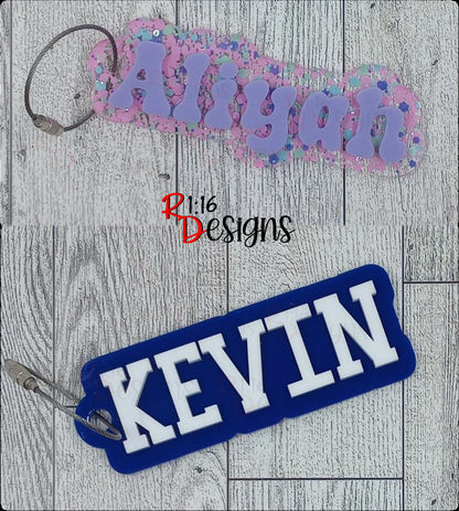 Name Bag Tags