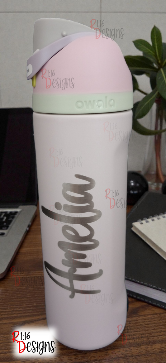 24oz Stainless Steel Owala Water Bottle