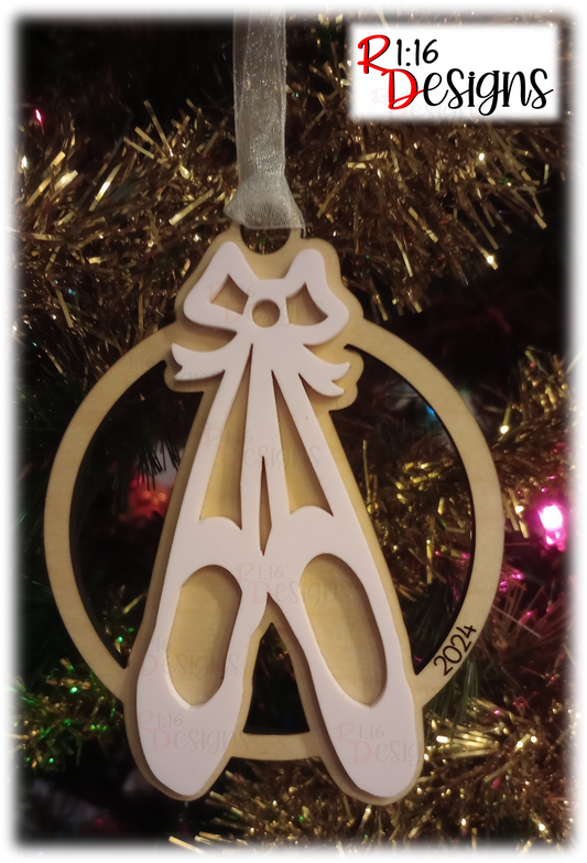 Dance Ornament - Ballet Slippers