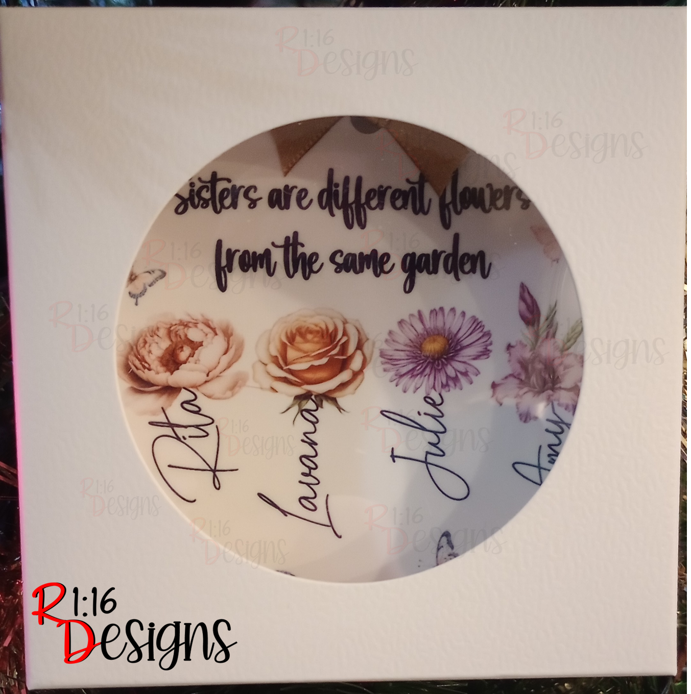 Birth Month Flower Ornament