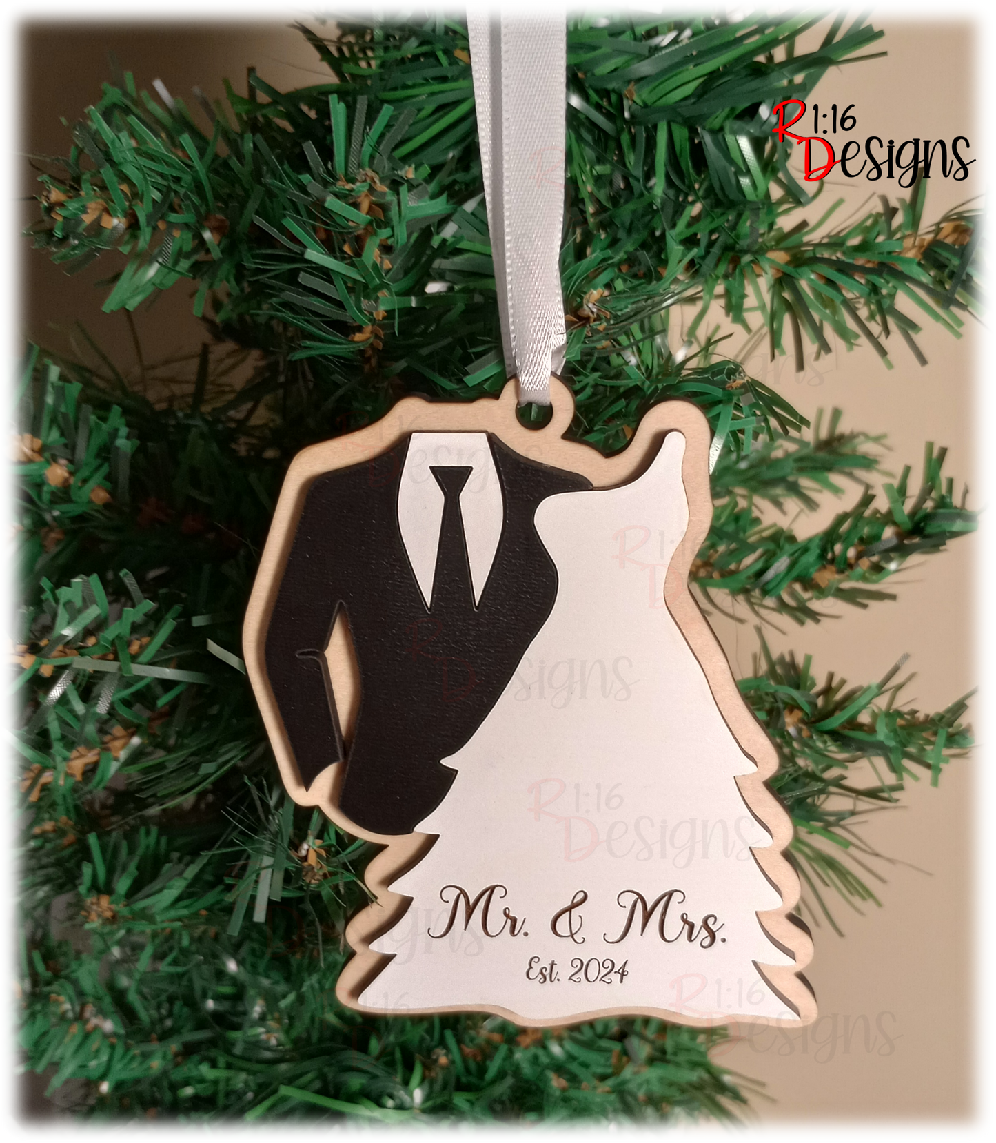 Bride & Groom Ornament