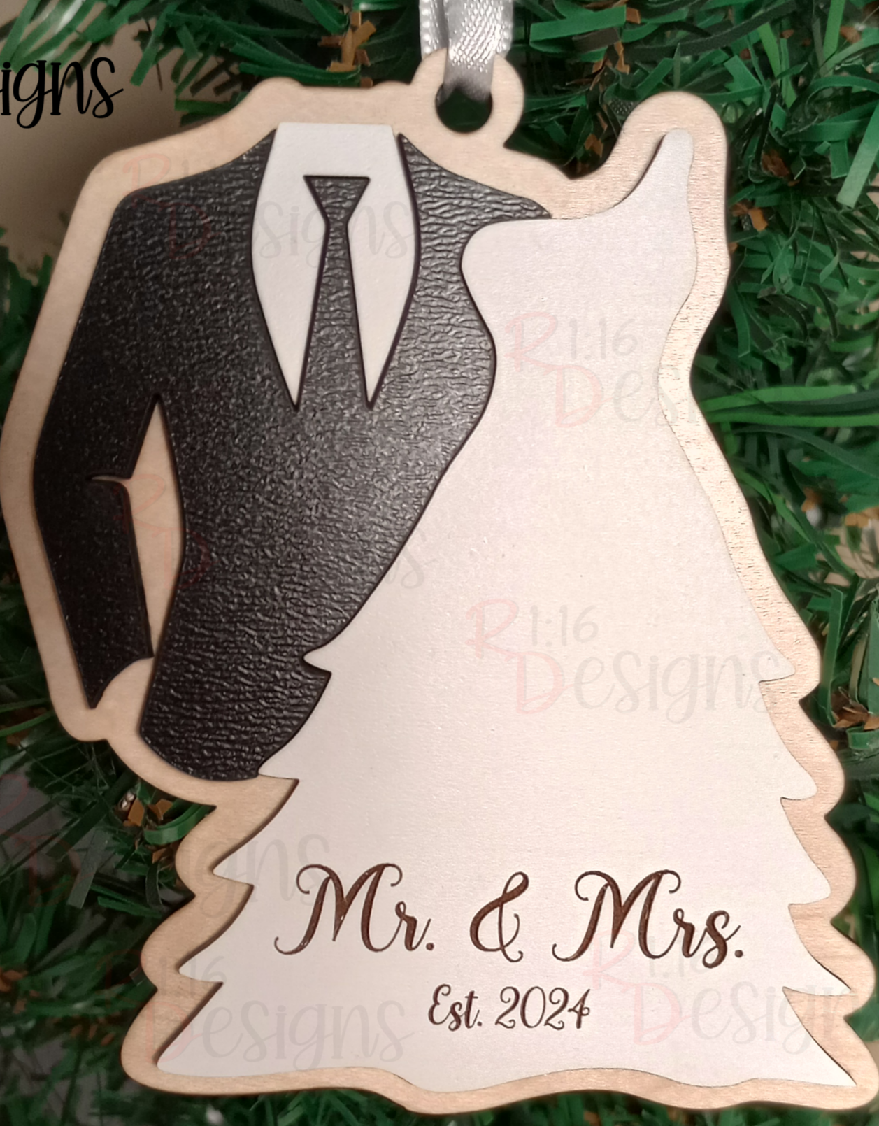 Bride & Groom Ornament