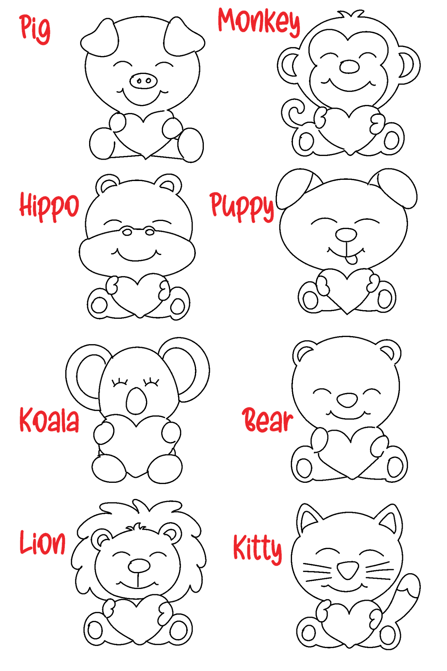 Valentine's Paint Your Own Canvas Kits