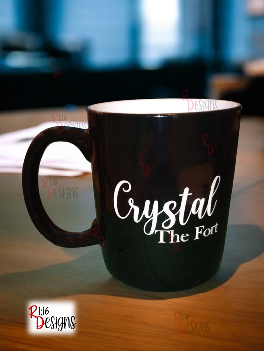 11oz Black Coffee Mugs