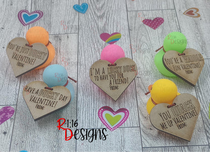 Heart Rubber Ducks