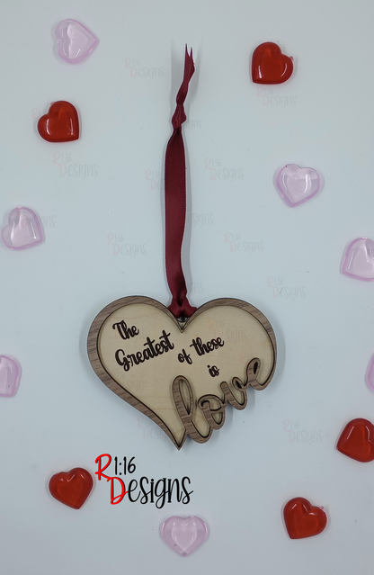 February Ornament of the Month - Heart