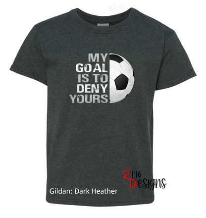 Soccer - My Goal is to Deny Yours