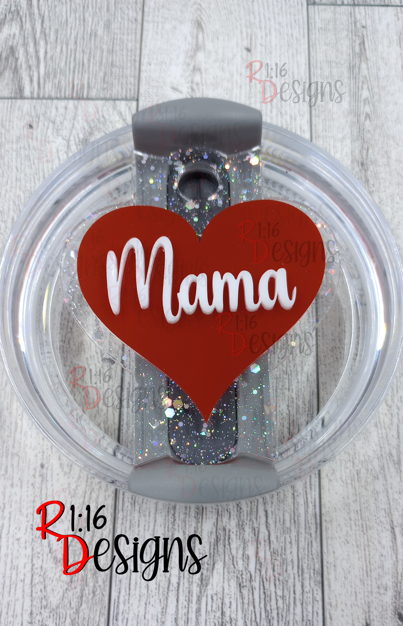 Mama Heart Topper