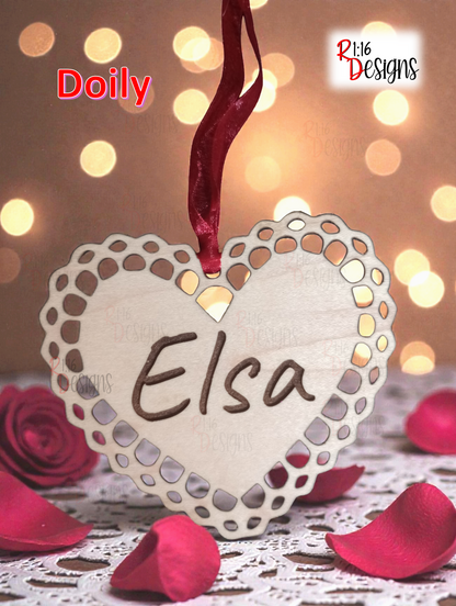 Valentine's Heart Tags