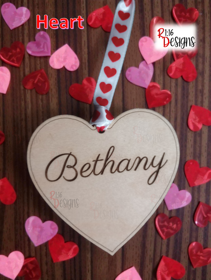 Valentine's Heart Tags