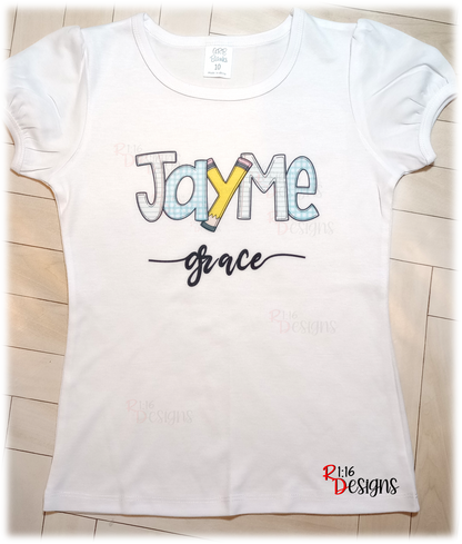 Personalized School Fun Shirt