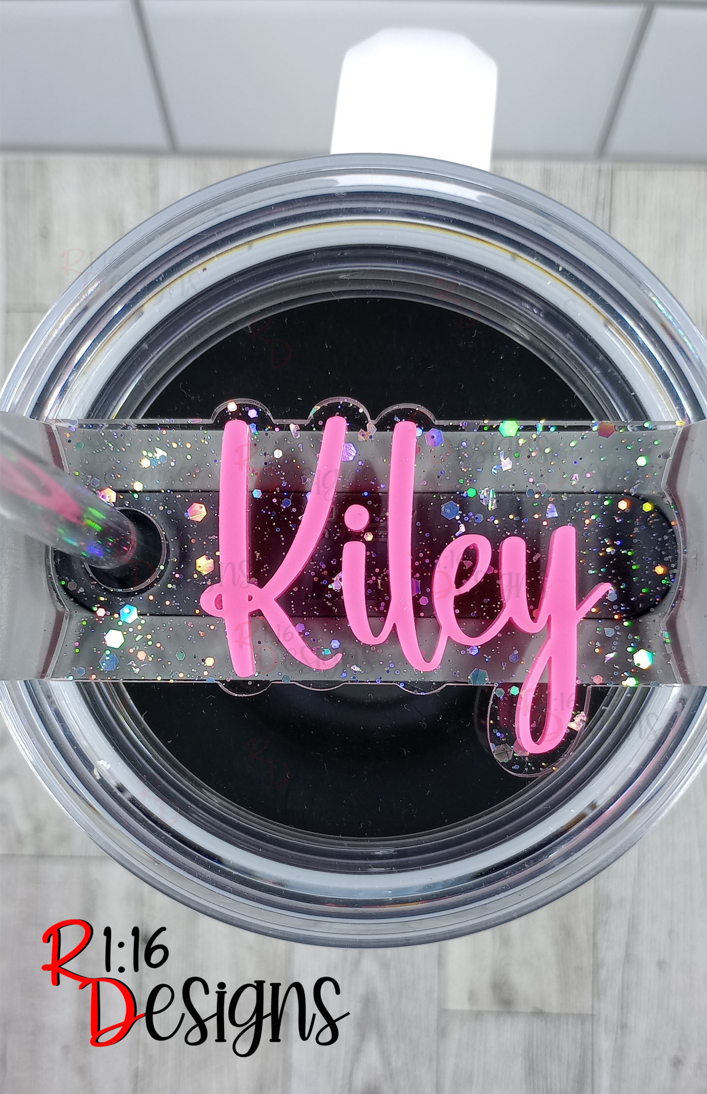 Tumbler Name Toppers