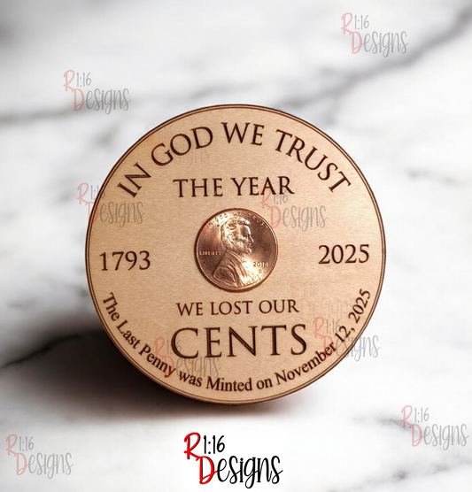 Penny Magnet: The Year We Lost Our Cents