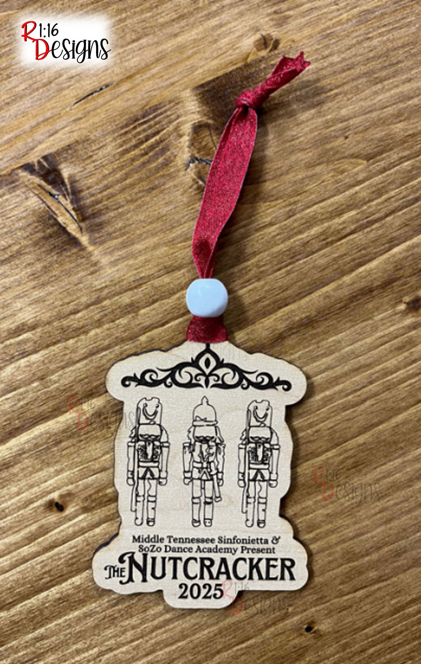 SoZo Dance Academy Nutcracker Ornaments 2025