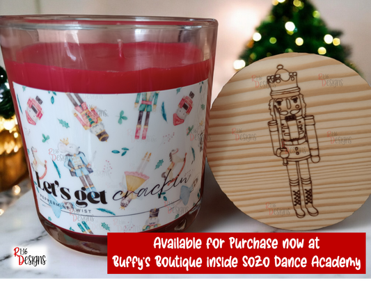 Nutcracker Peppermint Twist Soy Candles