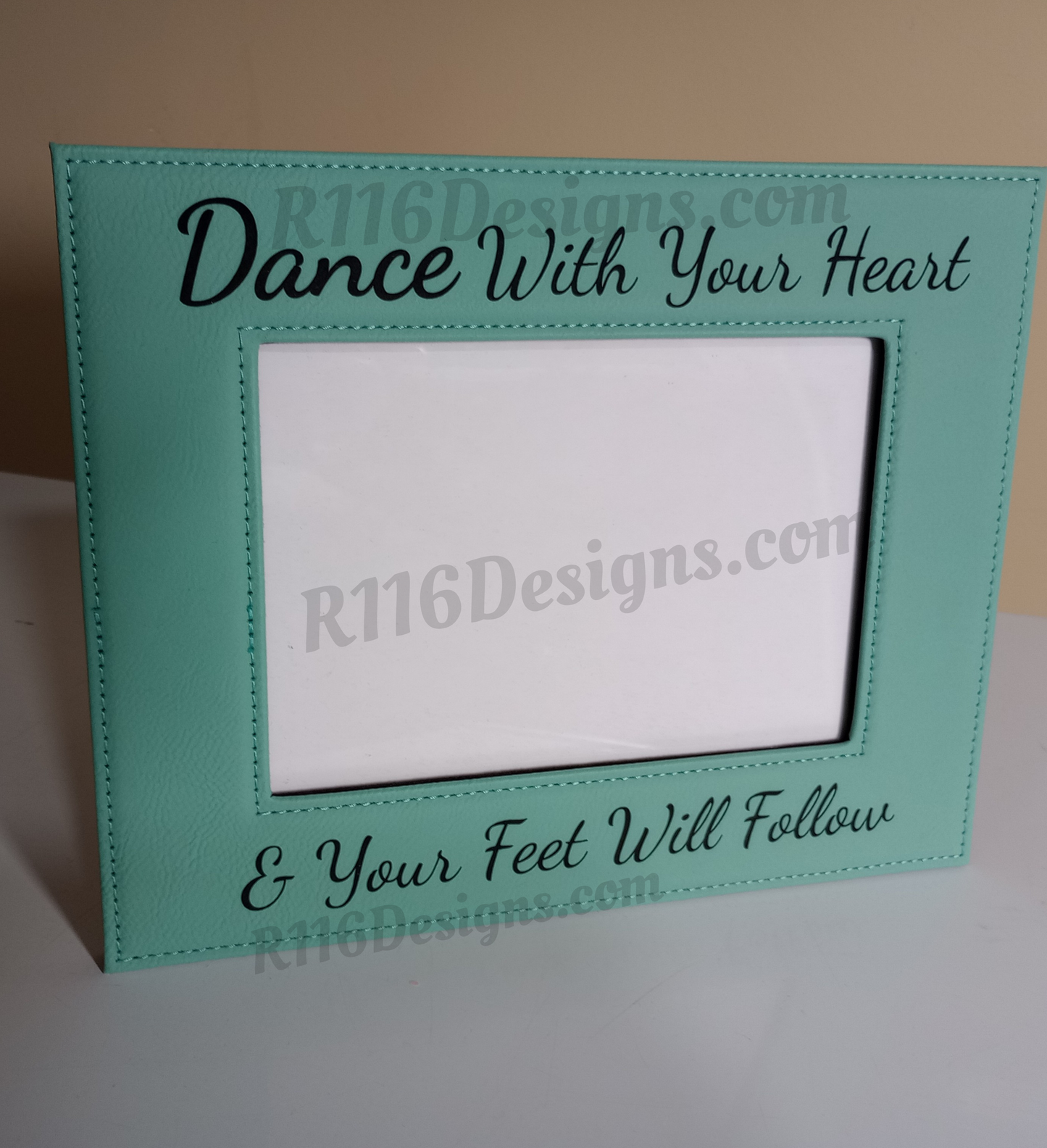 Leatherette Picture Frame -SoZo