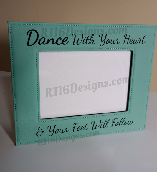 Leatherette Picture Frame -SoZo