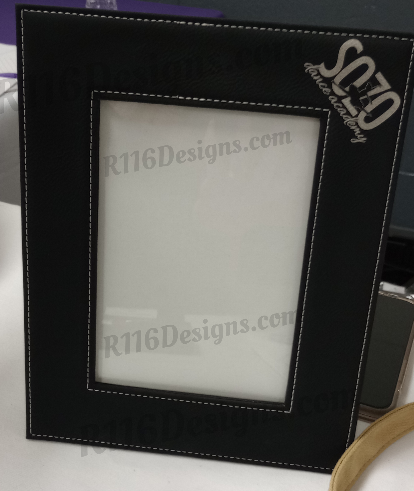 Leatherette Picture Frame -SoZo