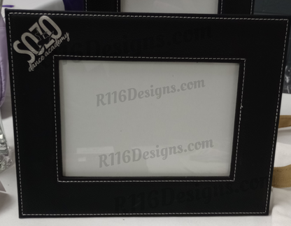 Leatherette Picture Frame -SoZo