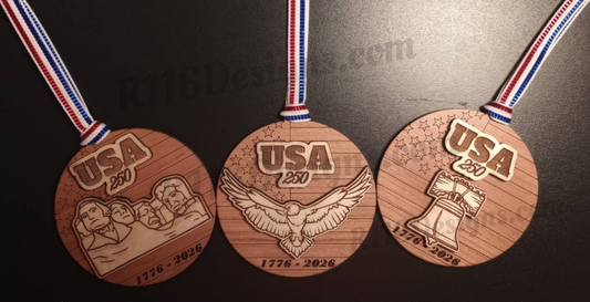 USA 250 Commemorative Ornaments