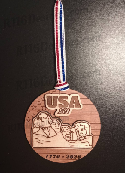 USA 250 Commemorative Ornaments