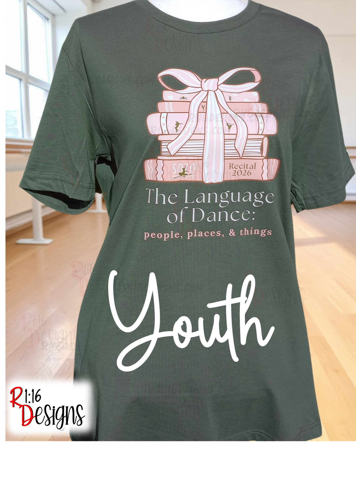 SoZo Dance Recital 2026 Shirts YOUTH SIZE