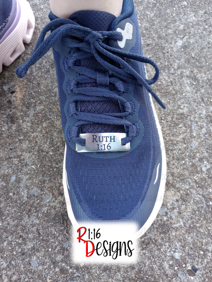 Stainless Steel Shoelace Charm