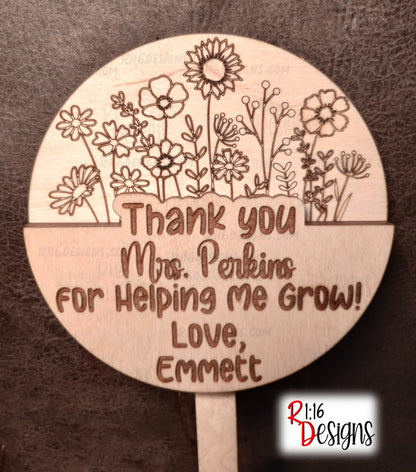Gift Card Holder Plant Stakes