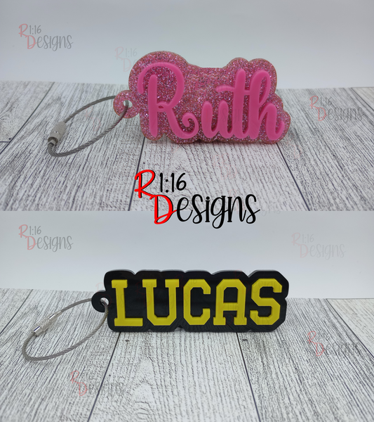 Name Bag Tags