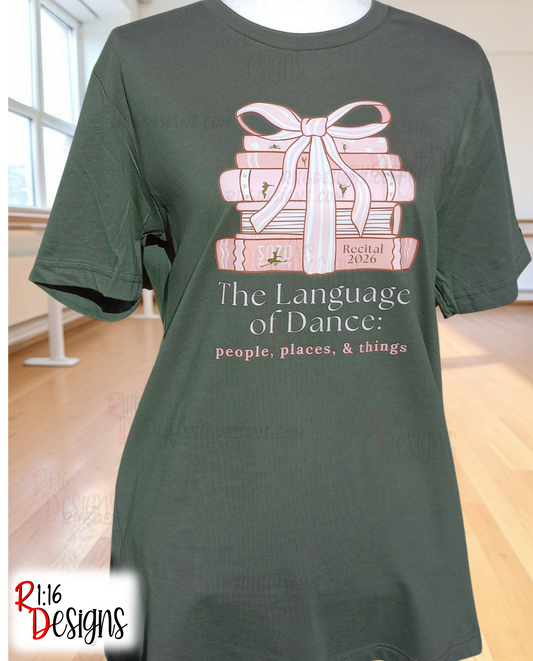 SoZo Dance Recital 2026 Shirts TODDLER SIZE