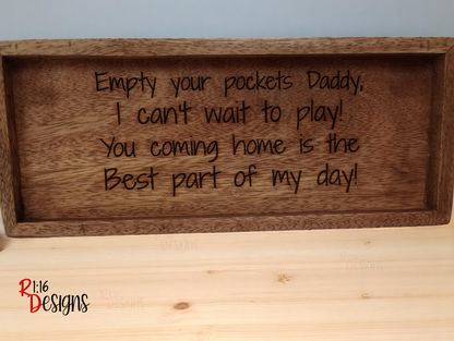 Rectangular Wooden Tray
