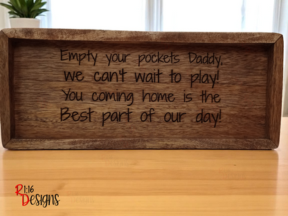 Rectangular Wooden Tray