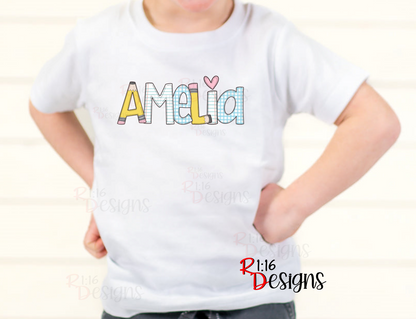 Personalized School Fun Shirt