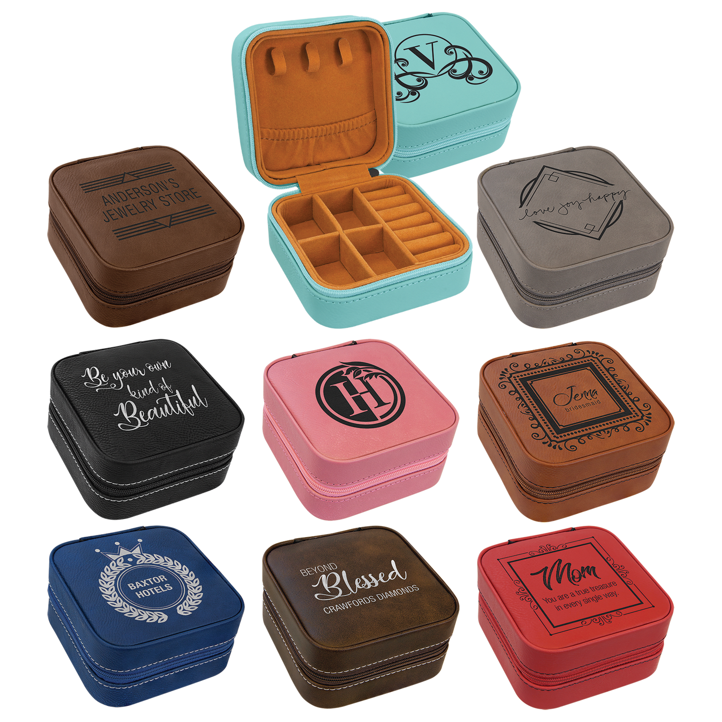 Leatherette Jewelry Boxes